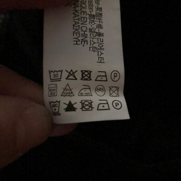 NWOT Zara basics micro suede black skinny pants sz M - Picture 11 of 11